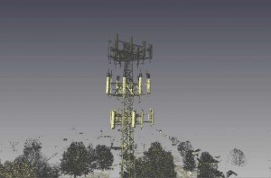Cell Tower Point Cloud