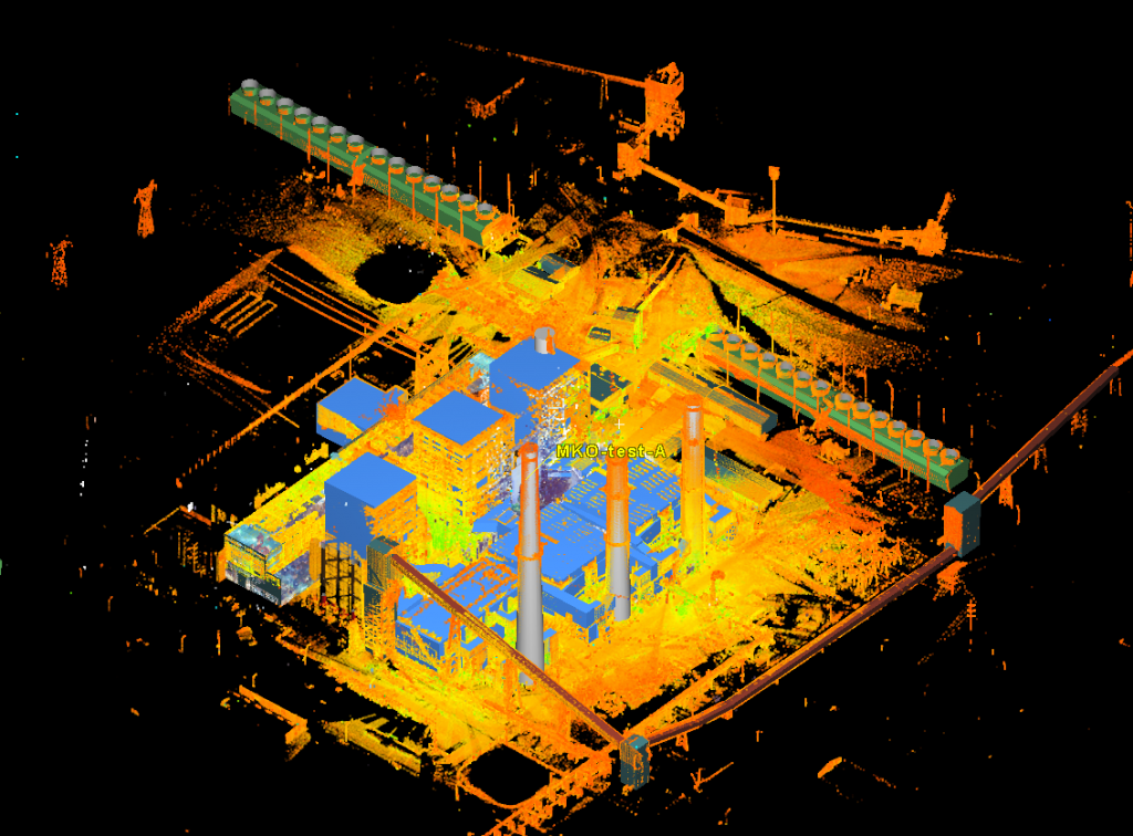 Power Plant 3D Scan Results