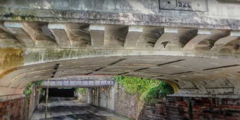 3D laser scan bridge