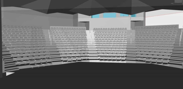 3d Laser Scan of University Theatre