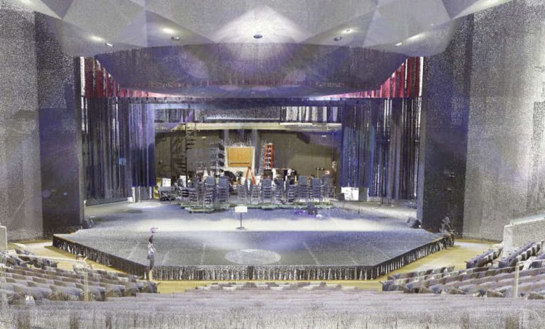 3d Laser Scan of University Auditorium