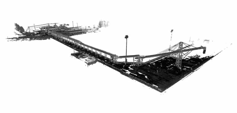 3D Laser Scan of Conveyor Structure