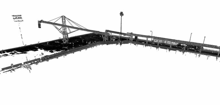 3D Laser Scan of Conveyor Structure