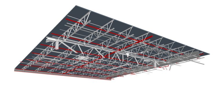 3D Model of Fire System Granule System