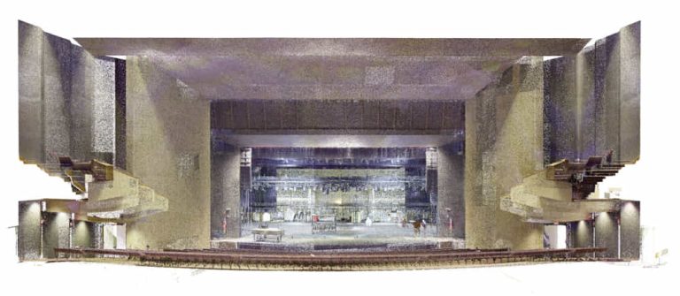 3d Laser Scan of University Auditorium