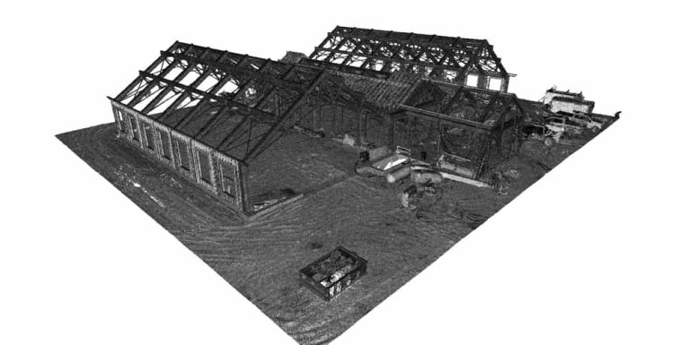 3D Laser Scan of Steel Structure