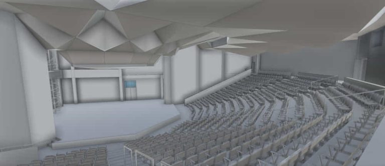 3d Laser Scan of University Theatre