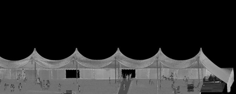 3D Laser Scan of Tent