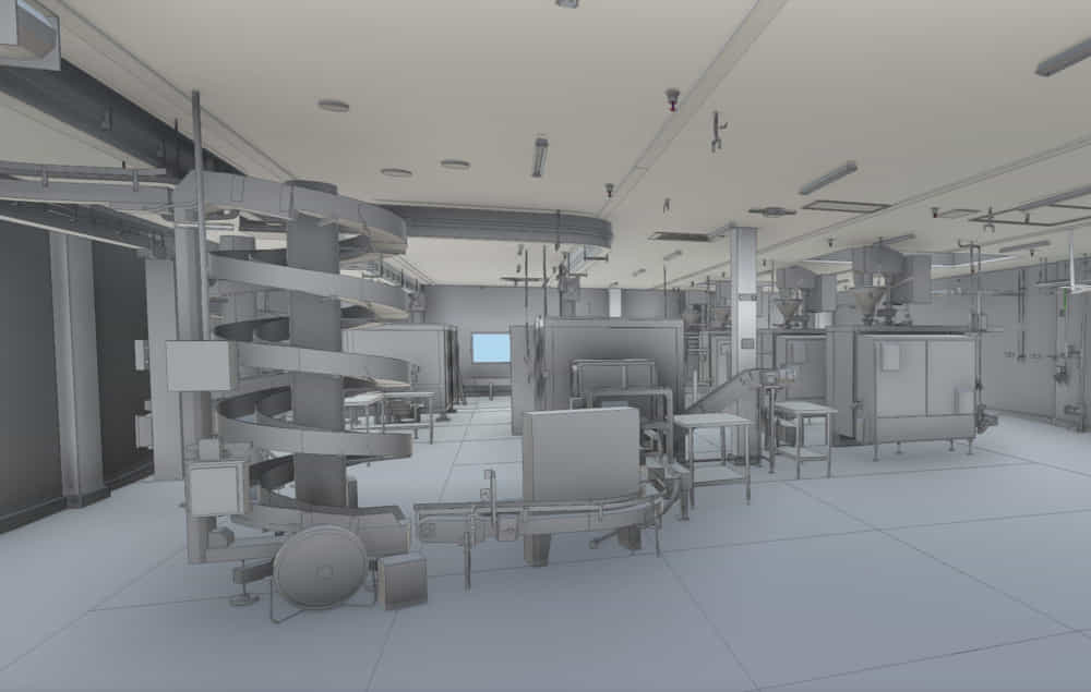 Industrial 3D BIM Modeling Services