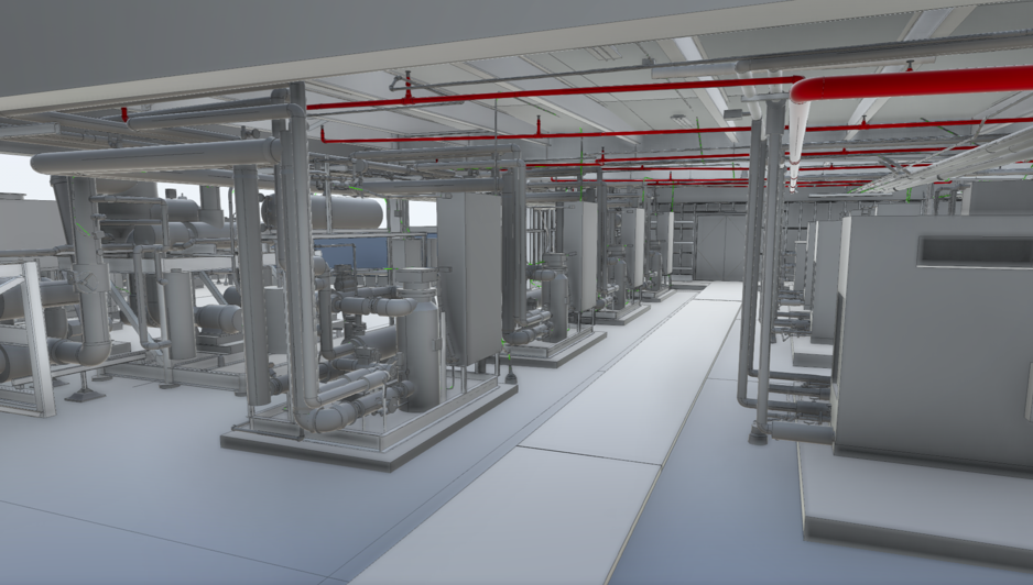 factory - Scan to BIM Modeling Services