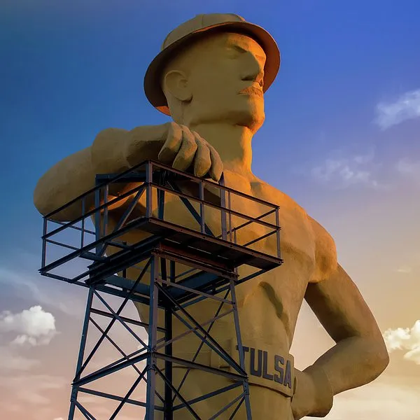 golden driller 3d scan