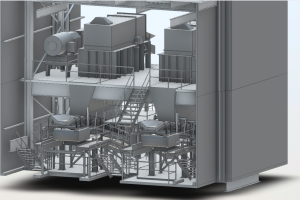 Gas Plant 3D Modeling Buffalo New York